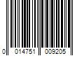 Barcode Image for UPC code 0014751009205