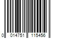 Barcode Image for UPC code 0014751115456