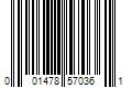 Barcode Image for UPC code 001478570361