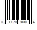 Barcode Image for UPC code 001479000096