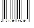 Barcode Image for UPC code 0014799642334