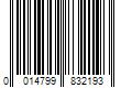 Barcode Image for UPC code 0014799832193