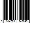 Barcode Image for UPC code 0014799847845