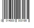 Barcode Image for UPC code 0014800003185