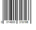 Barcode Image for UPC code 0014800318166