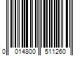 Barcode Image for UPC code 0014800511260