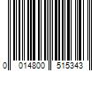 Barcode Image for UPC code 0014800515343