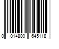 Barcode Image for UPC code 0014800645118