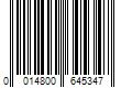 Barcode Image for UPC code 0014800645347