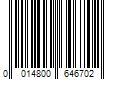 Barcode Image for UPC code 0014800646702