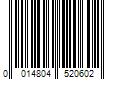 Barcode Image for UPC code 0014804520602