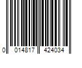 Barcode Image for UPC code 0014817424034