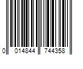 Barcode Image for UPC code 0014844744358