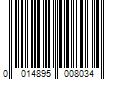 Barcode Image for UPC code 0014895008034