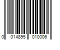 Barcode Image for UPC code 0014895010006