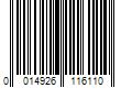 Barcode Image for UPC code 0014926116110