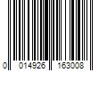 Barcode Image for UPC code 0014926163008