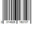 Barcode Image for UPC code 0014926163107