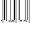 Barcode Image for UPC code 0014926167105