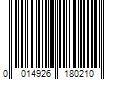 Barcode Image for UPC code 0014926180210