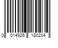 Barcode Image for UPC code 0014926180234