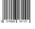 Barcode Image for UPC code 0014926181101