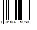 Barcode Image for UPC code 0014926189220