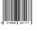 Barcode Image for UPC code 0014926281177