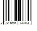 Barcode Image for UPC code 0014949139813