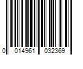 Barcode Image for UPC code 0014961032369