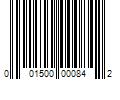 Barcode Image for UPC code 001500000842