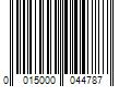 Barcode Image for UPC code 0015000044787