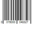 Barcode Image for UPC code 0015000048327