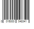 Barcode Image for UPC code 0015000048341