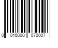 Barcode Image for UPC code 0015000070007