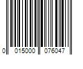 Barcode Image for UPC code 0015000076047