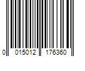 Barcode Image for UPC code 0015012176360