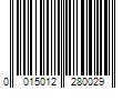 Barcode Image for UPC code 0015012280029