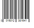 Barcode Image for UPC code 0015012381641