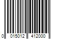 Barcode Image for UPC code 0015012412000