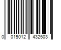 Barcode Image for UPC code 0015012432503