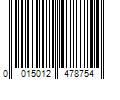 Barcode Image for UPC code 0015012478754