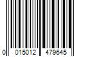 Barcode Image for UPC code 0015012479645