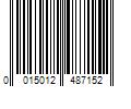 Barcode Image for UPC code 0015012487152