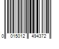 Barcode Image for UPC code 0015012494372