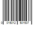 Barcode Image for UPC code 0015012501537