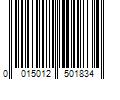 Barcode Image for UPC code 0015012501834