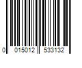 Barcode Image for UPC code 0015012533132