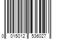 Barcode Image for UPC code 0015012536027