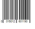 Barcode Image for UPC code 0015012601190